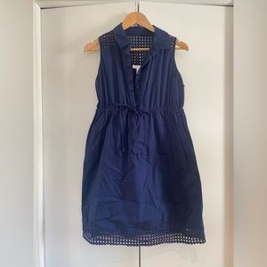 Motherhood navy blue dress. Size M